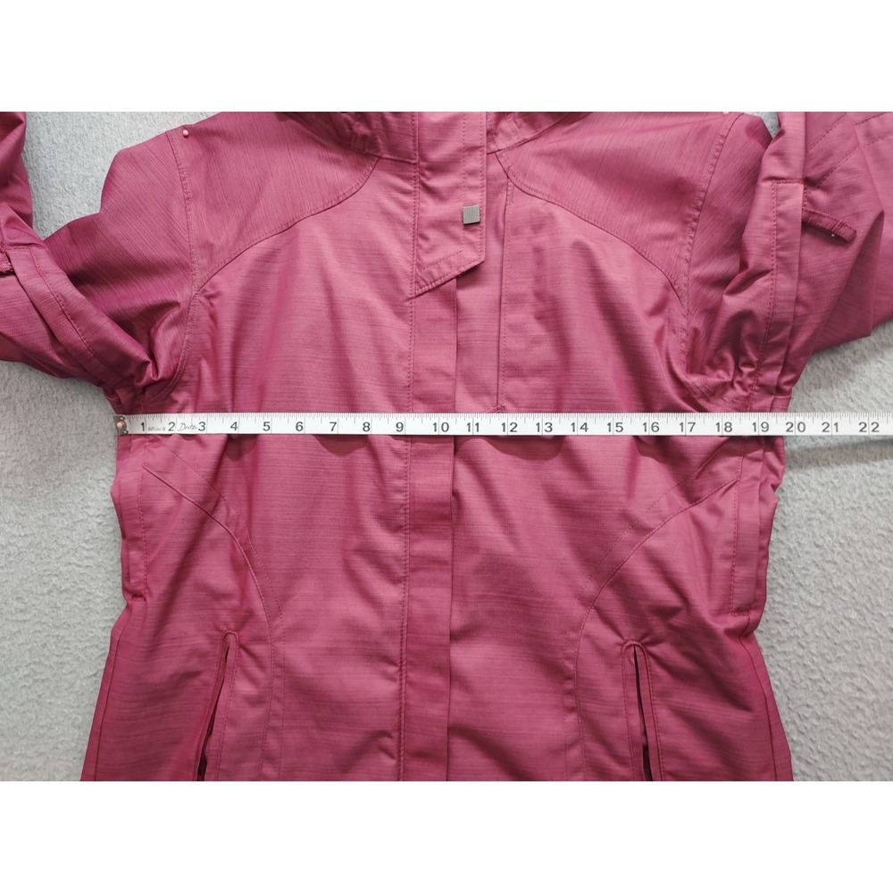 Columbia Sportwear Company Women Hoodie Jacket M Purple Full Zip Pockets Outdoor - Picture 7 of 15